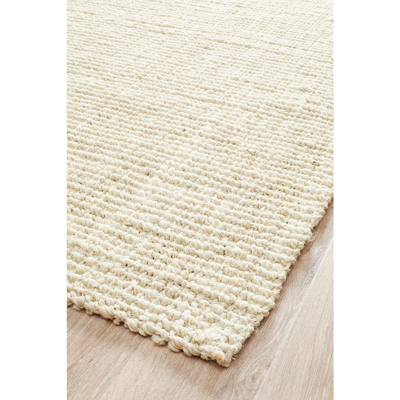 Atrium Barker Bleach Rug 2.2x1.5-Dovetailed &amp; Doublestitched