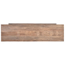 Augustus Farmhouse 3 Drawer Hall Table-Dovetailed &amp; Doublestitched