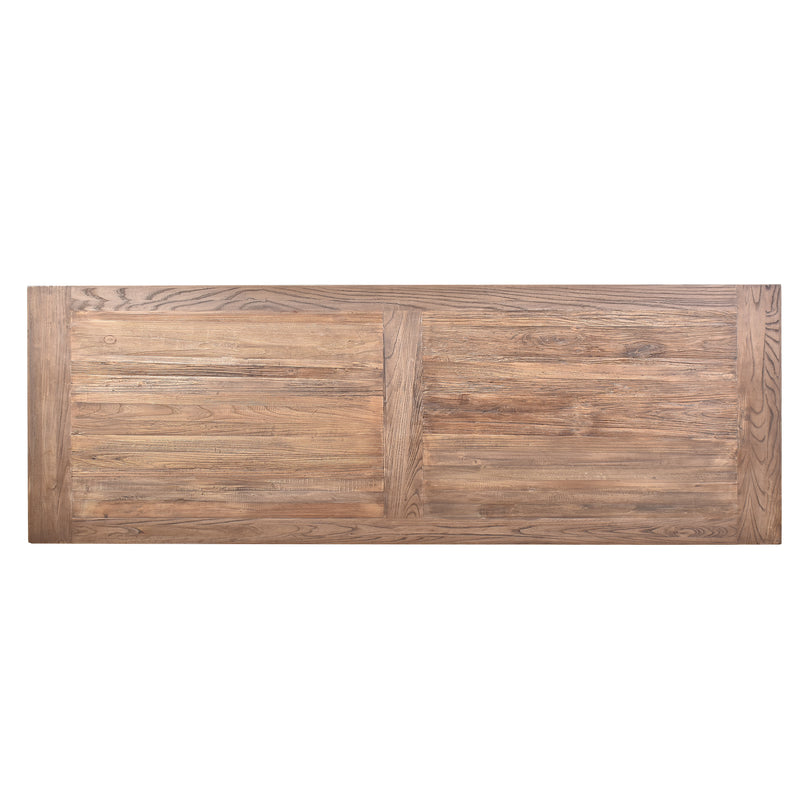 Augustus Farmhouse 3m Dining Table-Dovetailed &amp; Doublestitched