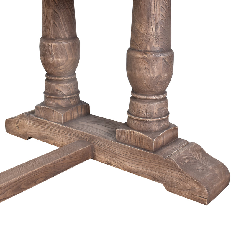 Augustus Farmhouse 3m Dining Table-Dovetailed &amp; Doublestitched