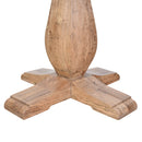 Aura 1.2m Oak Round Dining Table-Dovetailed &amp; Doublestitched