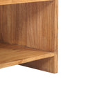 Avalon Bedside Table in Light Tobacco-Dovetailed &amp; Doublestitched