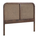 Avalon Birdeye Bedhead in Honey Brown-Dovetailed &amp; Doublestitched