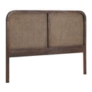 Avalon Birdeye Bedhead in Honey Brown-Dovetailed &amp; Doublestitched