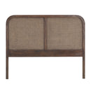 Avalon Birdeye Bedhead in Honey Brown-Dovetailed &amp; Doublestitched