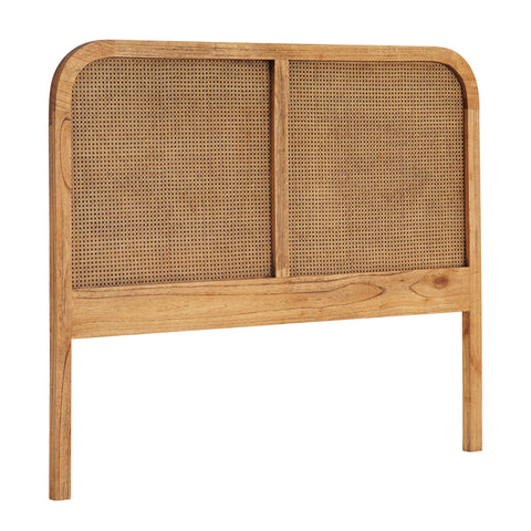 Avalon Rattan Bedhead in Light Tobacco