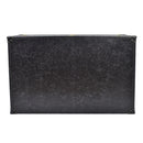 Aviator Vintage Black Leather Trunk Coffee Table-Dovetailed &amp; Doublestitched