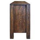 Avoca 9 Drawer Sideboard in Honey Brown-Dovetailed &amp; Doublestitched