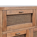 Avoca 9 Drawer Sideboard in Light Tobacco-Dovetailed &amp; Doublestitched