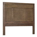 Avoca Birdeye Bedhead in Honey Brown-Dovetailed &amp; Doublestitched