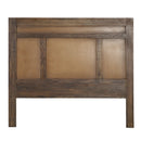 Avoca Birdeye Bedhead in Honey Brown-Dovetailed &amp; Doublestitched