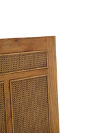 Avoca Birdeye Bedhead in Light Tobacco-Dovetailed &amp; Doublestitched