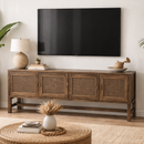 Avoca Birdeye Entertainment Unit in Honey Brown-Dovetailed &amp; Doublestitched
