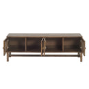 Avoca Birdeye Entertainment Unit in Honey Brown-Dovetailed &amp; Doublestitched