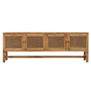 Avoca Birdeye Entertainment Unit in Light Tobacco-Dovetailed &amp; Doublestitched