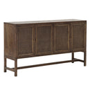 Avoca Birdeye Sideboard in Honey Brown-Dovetailed &amp; Doublestitched