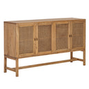 Avoca Birdeye Sideboard in Light Tobacco-Dovetailed &amp; Doublestitched
