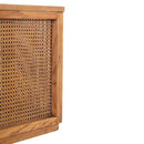 Avoca Hexagon Rattan Coffee Table in Light Tobacco-Dovetailed &amp; Doublestitched