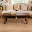 Avoca Honey Brown Coffee Table-Dovetailed &amp; Doublestitched