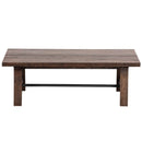 Avoca Honey Brown Coffee Table-Dovetailed &amp; Doublestitched
