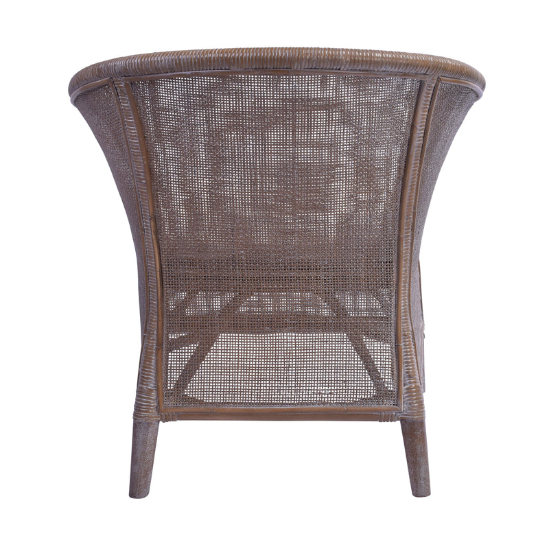 Avoca Rattan Armchair-Dovetailed &amp; Doublestitched