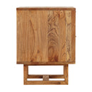 Avoca Rattan Bedside Table in Light Tobacco-Dovetailed &amp; Doublestitched