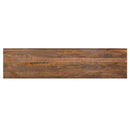 Avoca Rattan Entertainment Unit in Honey Brown-Dovetailed &amp; Doublestitched