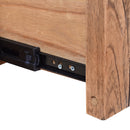 Avoca Rattan Entertainment Unit in Light Tobacco-Dovetailed &amp; Doublestitched