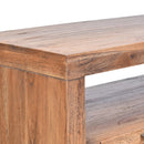 Avoca Rattan Entertainment Unit in Light Tobacco-Dovetailed &amp; Doublestitched