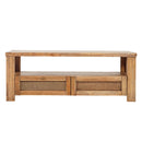 Avoca Rectangle Coffee Table in Light Tobacco-Dovetailed &amp; Doublestitched