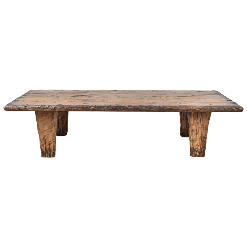 Chateau Coffee Table Bench with Cushion Top