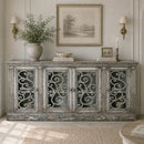 Balmoral 4 Door Large French Sideboard-Dovetailed &amp; Doublestitched