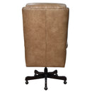 Belmont Nutmeg Brown Leather Desk Chair-Dovetailed &amp; Doublestitched