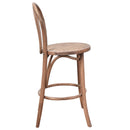 Bentwood Counter Stool Natural-Dovetailed &amp; Doublestitched
