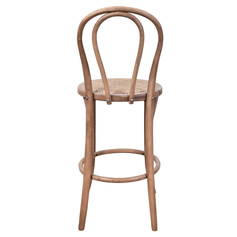 Bentwood Counter Stool Natural-Dovetailed &amp; Doublestitched