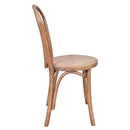Bentwood Recycled Timber Dining Chair-Dovetailed &amp; Doublestitched
