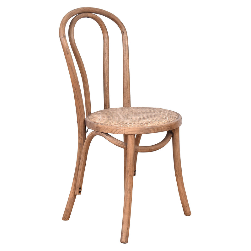 Bentwood Recycled Timber Dining Chair-Dovetailed &amp; Doublestitched