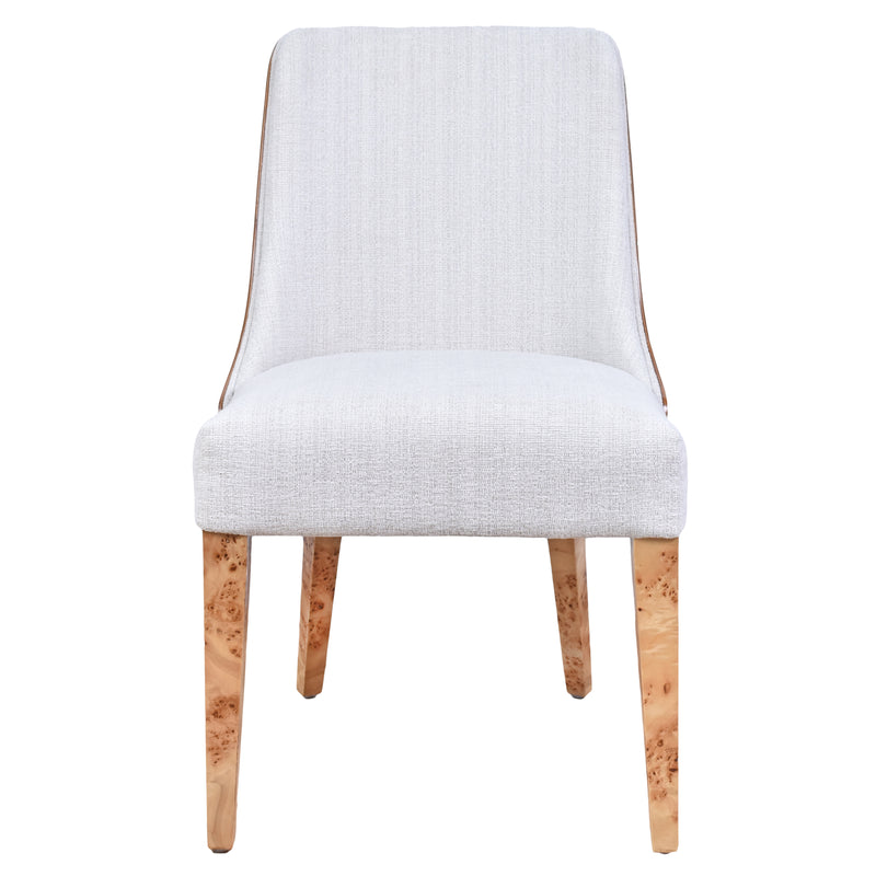 Bernadette Linen Dining Chair-Dovetailed &amp; Doublestitched