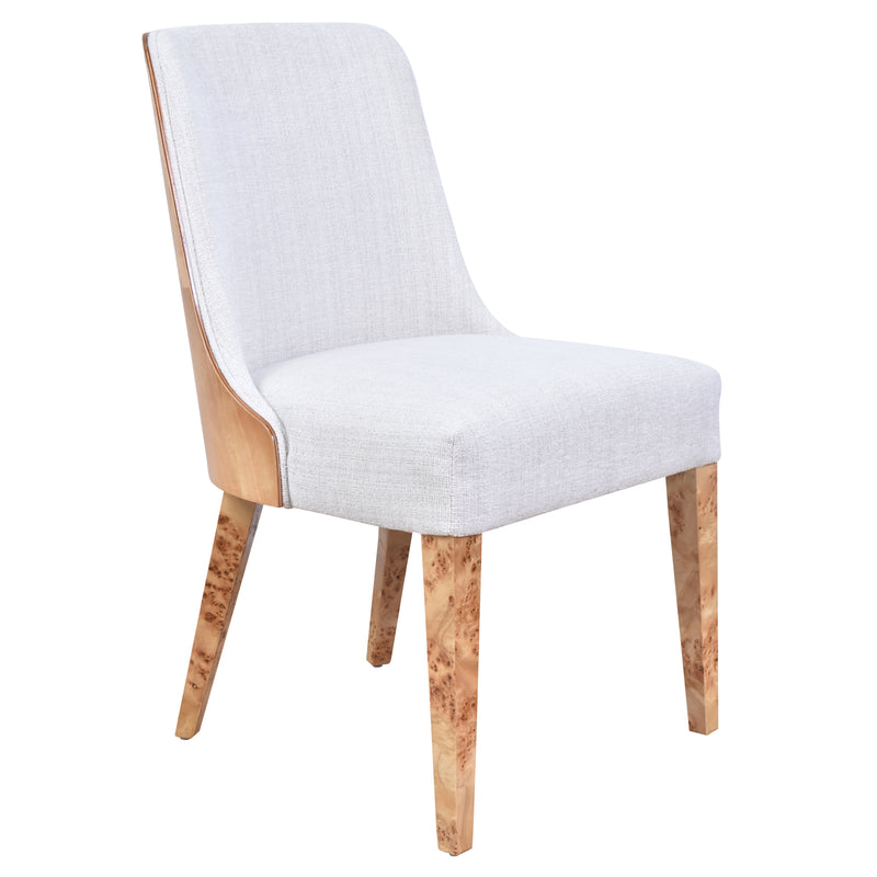 Bernadette Linen Dining Chair-Dovetailed &amp; Doublestitched