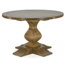 Boschetto 120cm Round Dining Table-Dovetailed &amp; Doublestitched