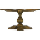 Boschetto 152cm Round Dining Table-Dovetailed &amp; Doublestitched