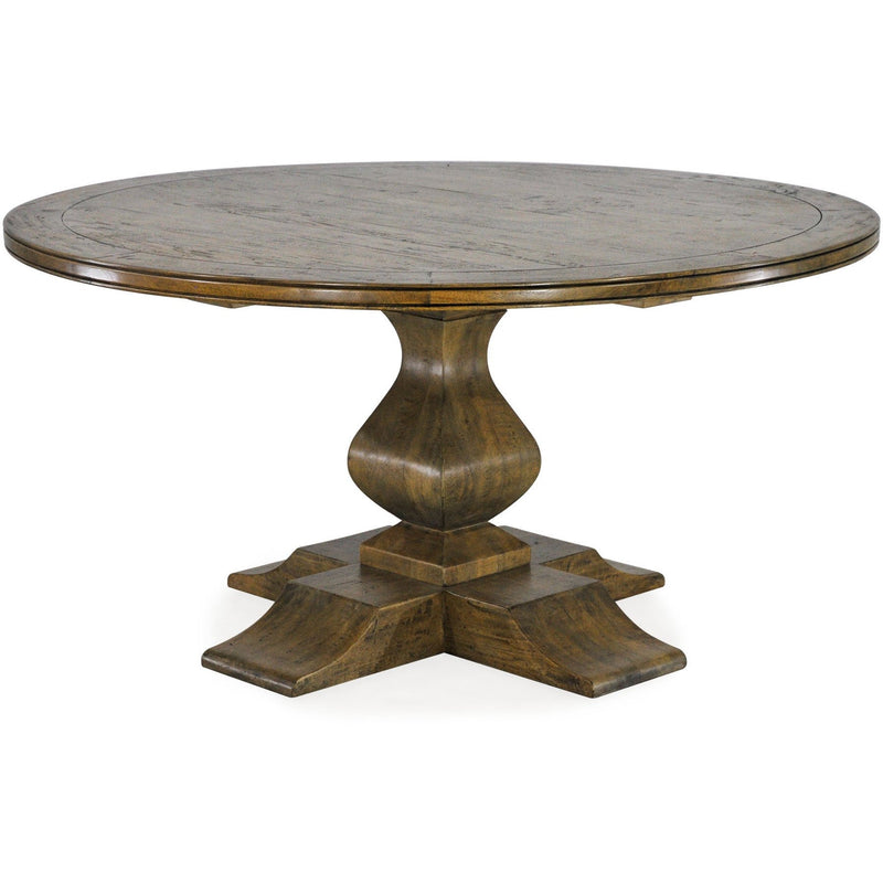 Boschetto 152cm Round Dining Table-Dovetailed &amp; Doublestitched