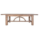 Bowen Arch 2.5m Reclaimed Timber Dining Table-Dovetailed &amp; Doublestitched