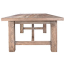 Bowen Arch 2.5m Reclaimed Timber Dining Table-Dovetailed &amp; Doublestitched