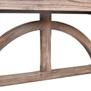 Bowen Arch 2.5m Reclaimed Timber Dining Table-Dovetailed &amp; Doublestitched