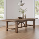 Bowen Arch 3.2m Reclaimed Timber Dining Table-Dovetailed &amp; Doublestitched