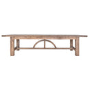 Bowen Arch 3.2m Reclaimed Timber Dining Table-Dovetailed &amp; Doublestitched