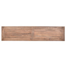 Bowen Arch Reclaimed Timber Console-Dovetailed &amp; Doublestitched