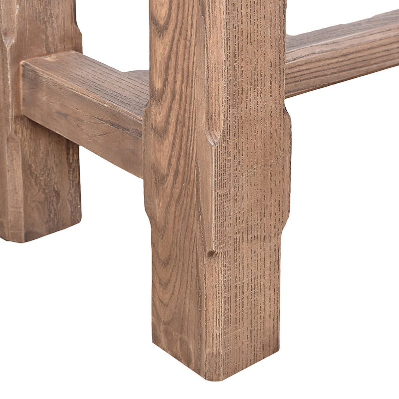 Bowen Reclaimed Timber Console-Dovetailed &amp; Doublestitched