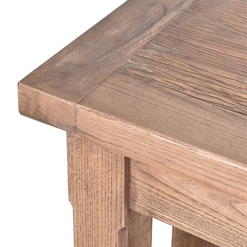 Bowen Reclaimed Timber Console-Dovetailed &amp; Doublestitched